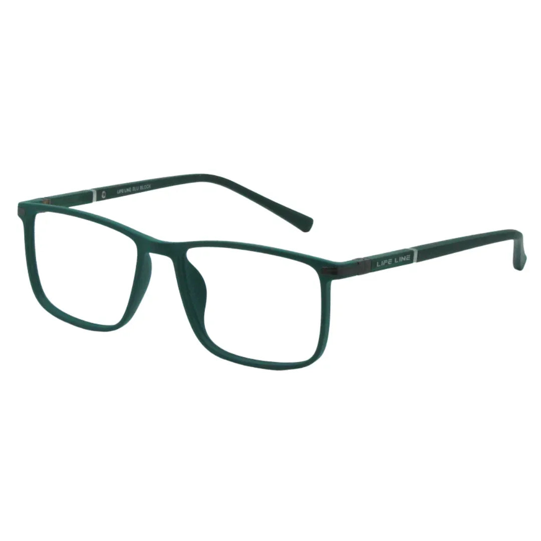 Lensoz Flex Rectangle 4 Blue Cut Computer Glasses - Lensoz.com