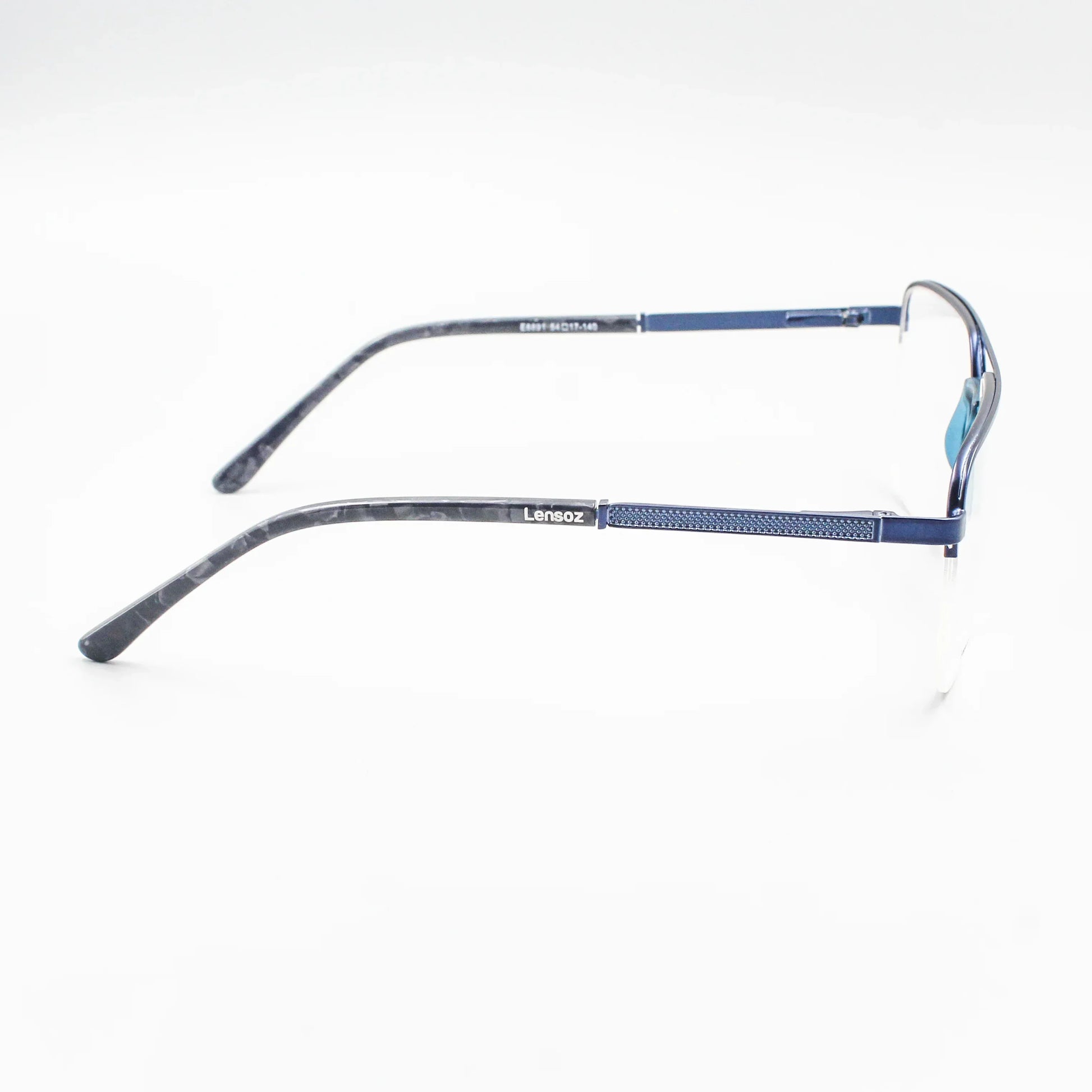 Elite X Half Rim 4 – Blue Cut Power & Zero Power Glasses - Lensoz.com
