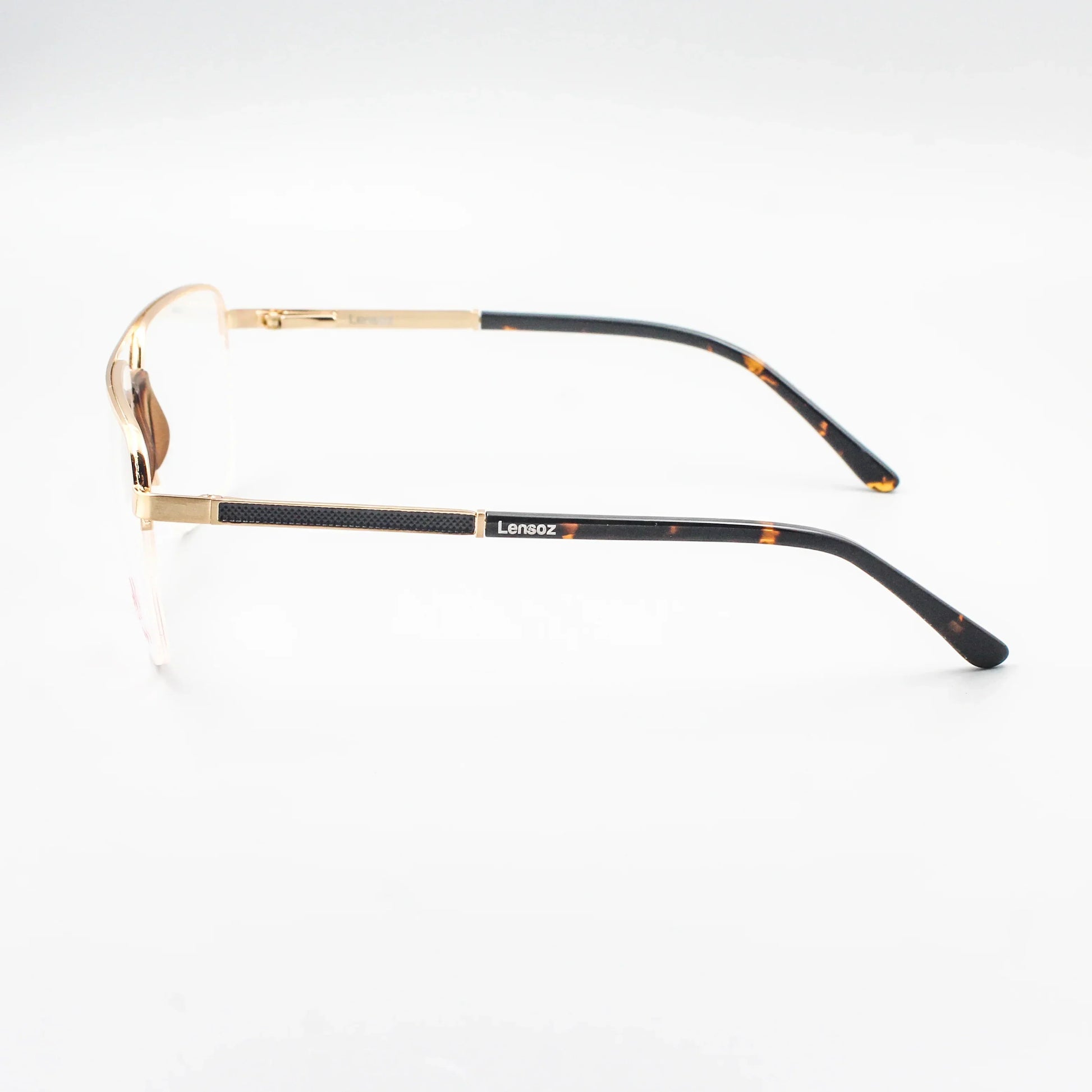 Elite X Half Rim 4 – Blue Cut Power & Zero Power Glasses - Lensoz.com