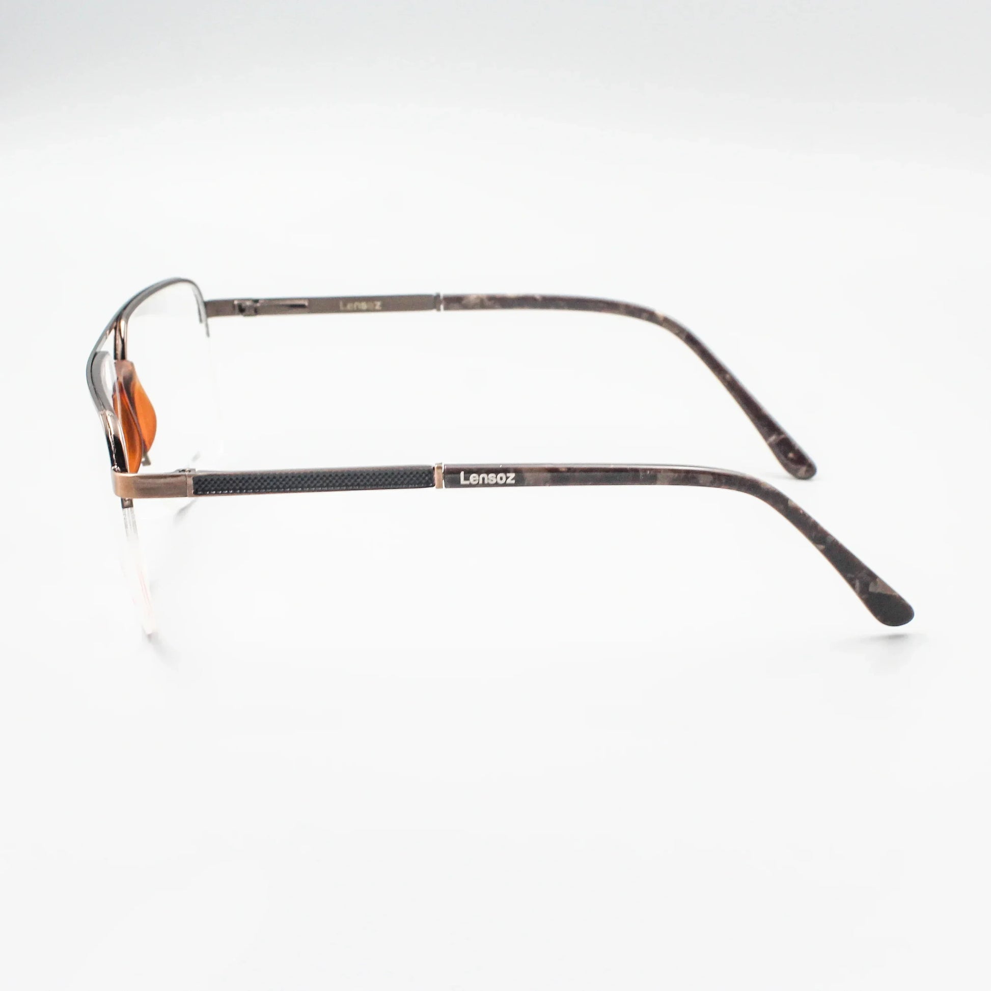 Elite X Half Rim 4 – Blue Cut Power & Zero Power Glasses - Lensoz.com