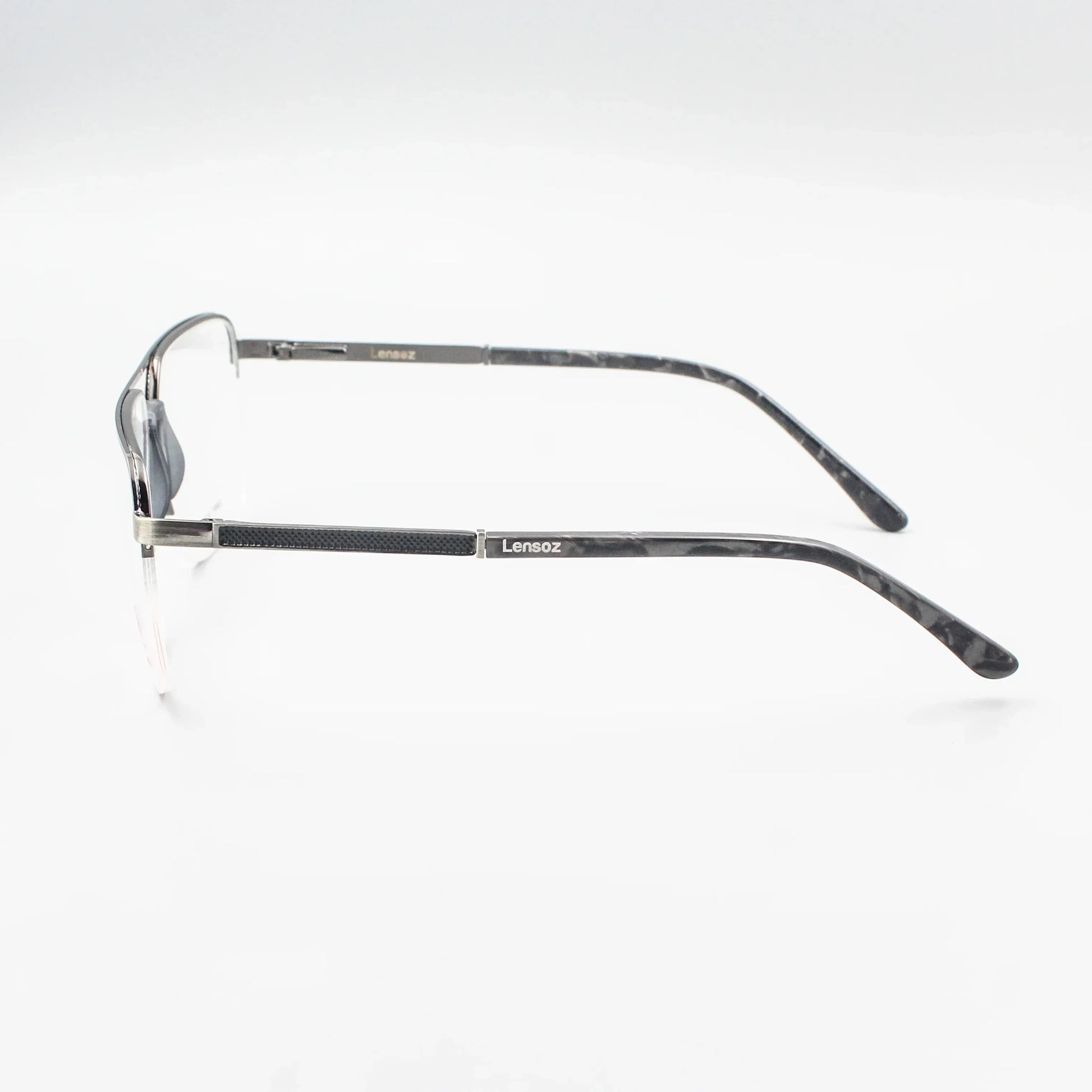 Elite X Half Rim 4 – Blue Cut Power & Zero Power Glasses - Lensoz.com