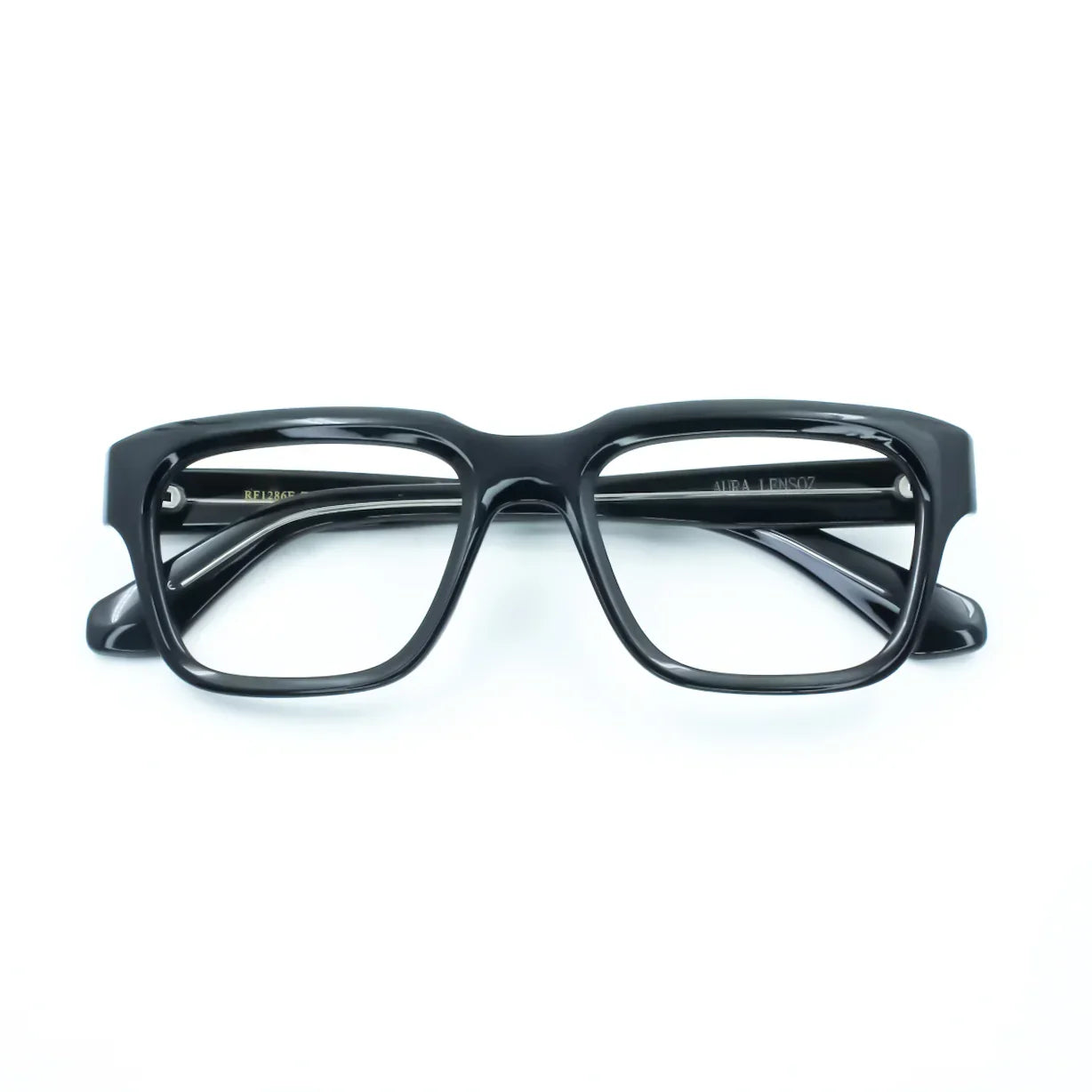 Aura Rectangle 1286 Blue Cut Glasses Frames - Lensoz.com