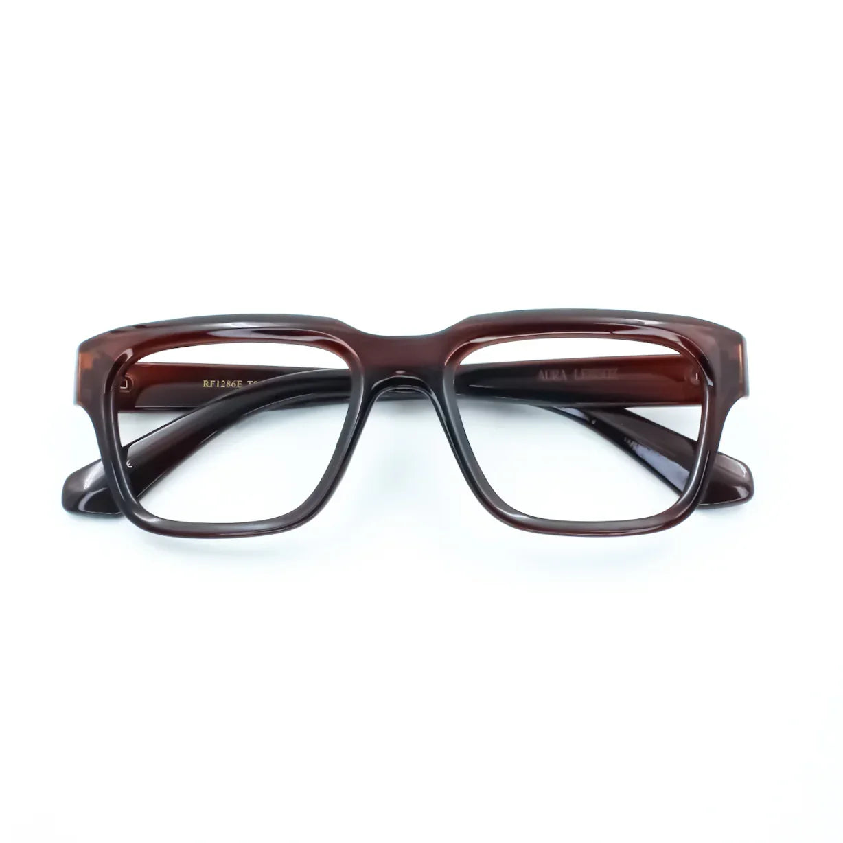 Aura Rectangle 1286 Blue Cut Glasses Frames - Lensoz.com