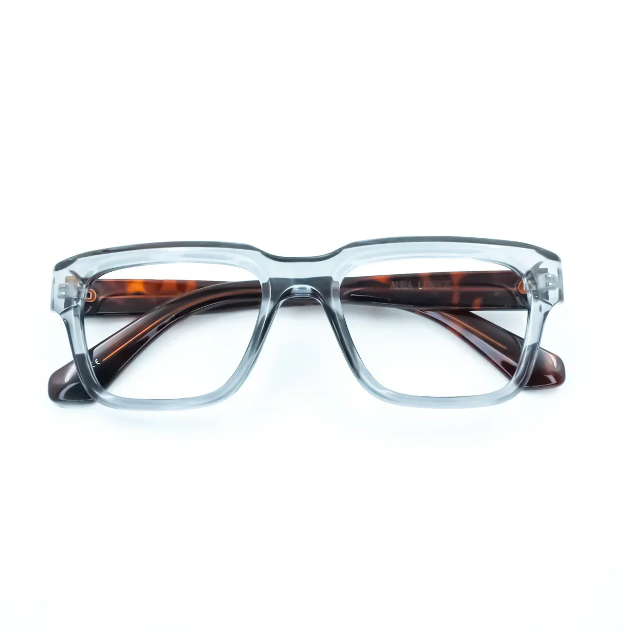 Aura Rectangle 1286 Blue Cut Glasses Frames - Lensoz.com
