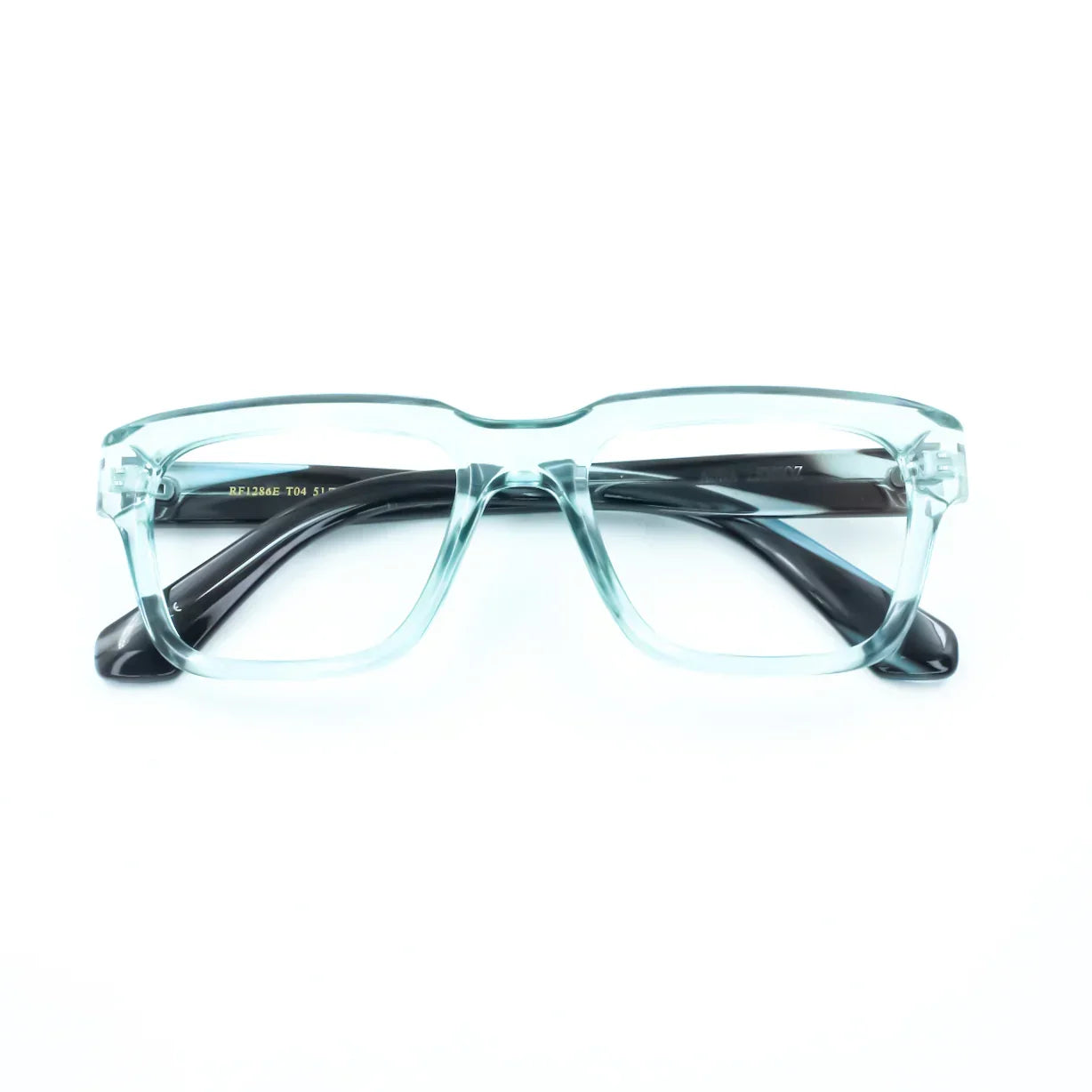 Aura Rectangle 1286 Blue Cut Glasses Frames - Lensoz.com
