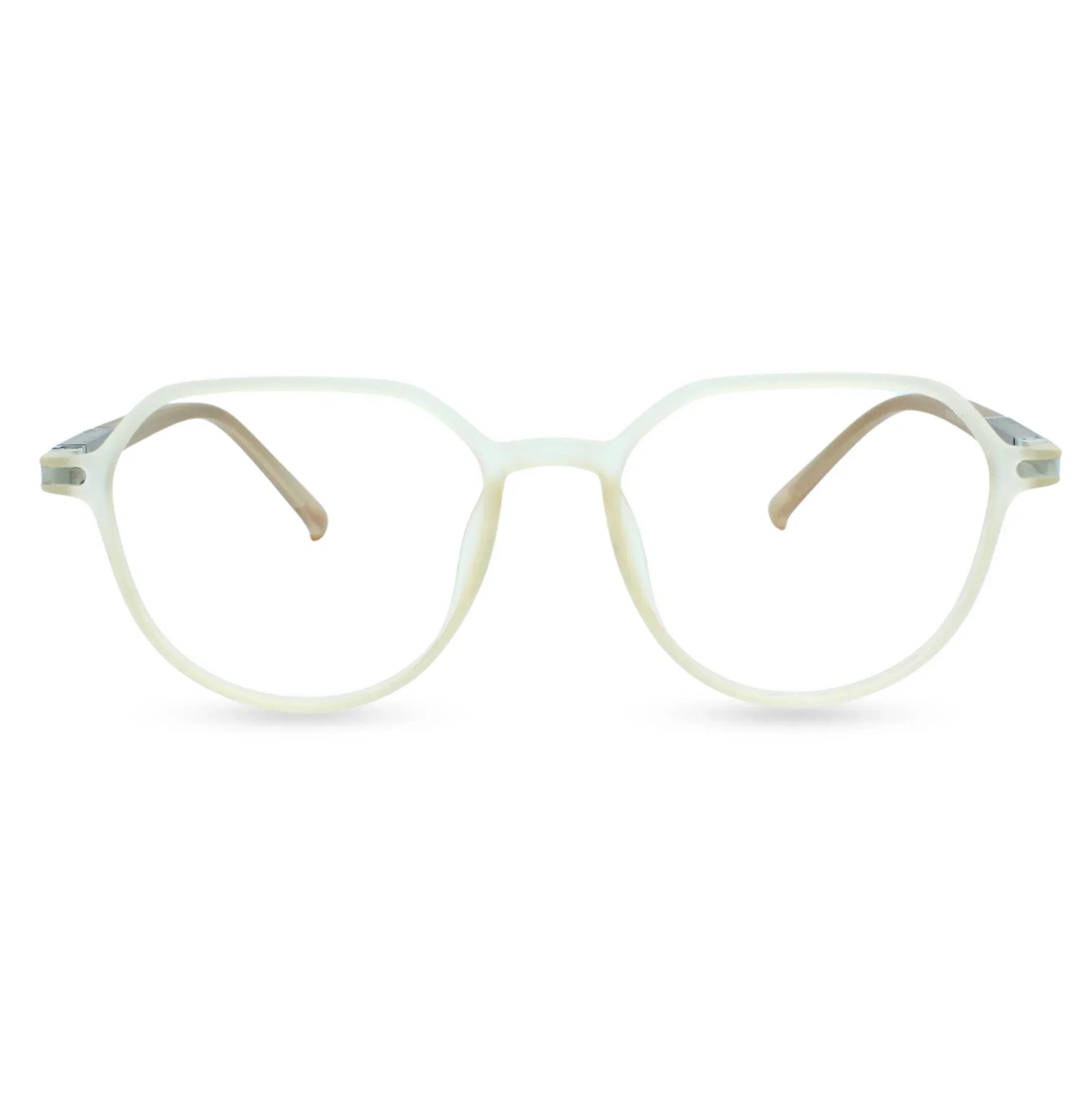 Flex Geometric O Blue Cut Computer Glasses – Men | Lensoz - Lensoz.com