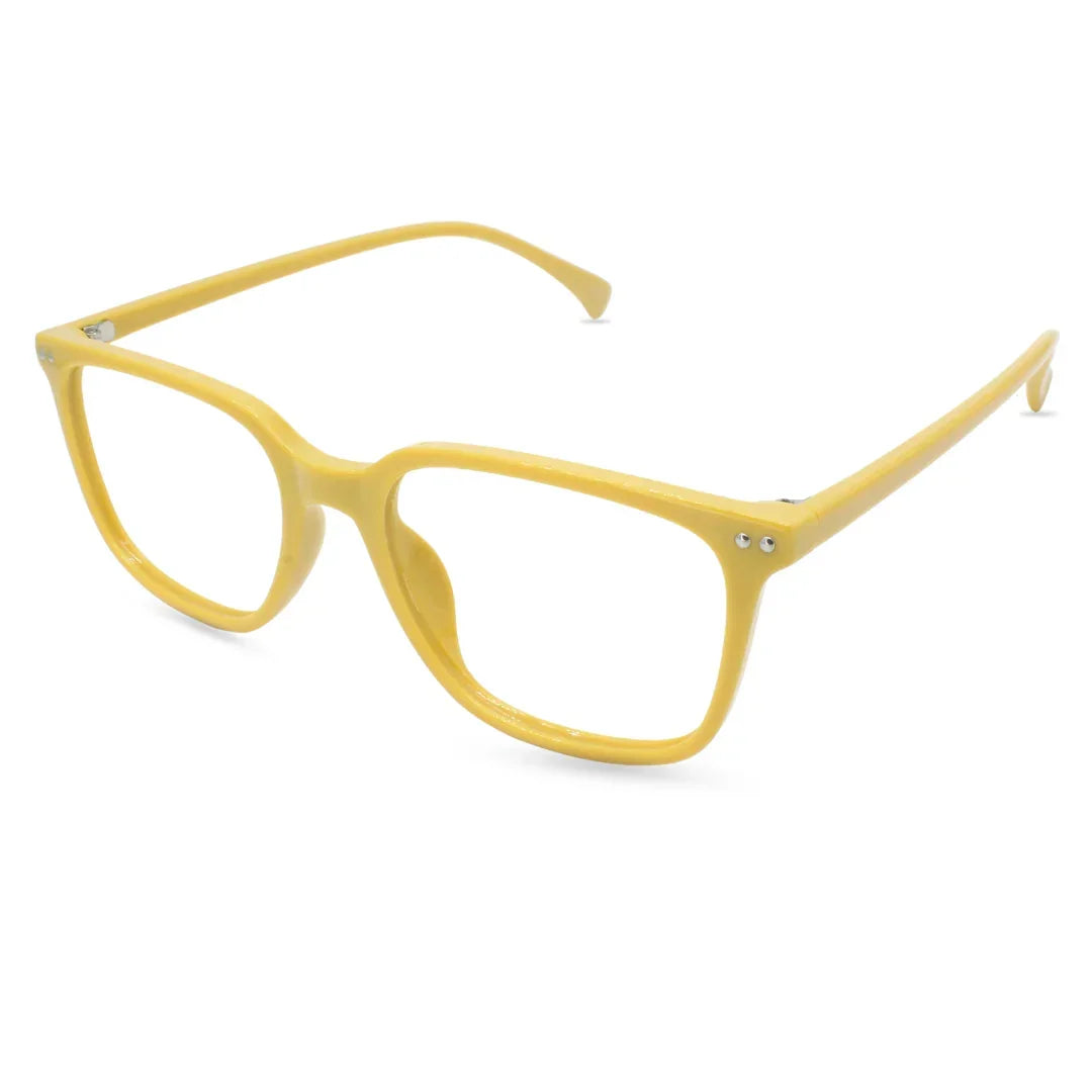 Aura Salttek Square Blue Cut Glasses – Unisex - Lensoz.com