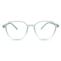Flex Geometric O Blue Cut Computer Glasses – Men | Lensoz - Lensoz.com
