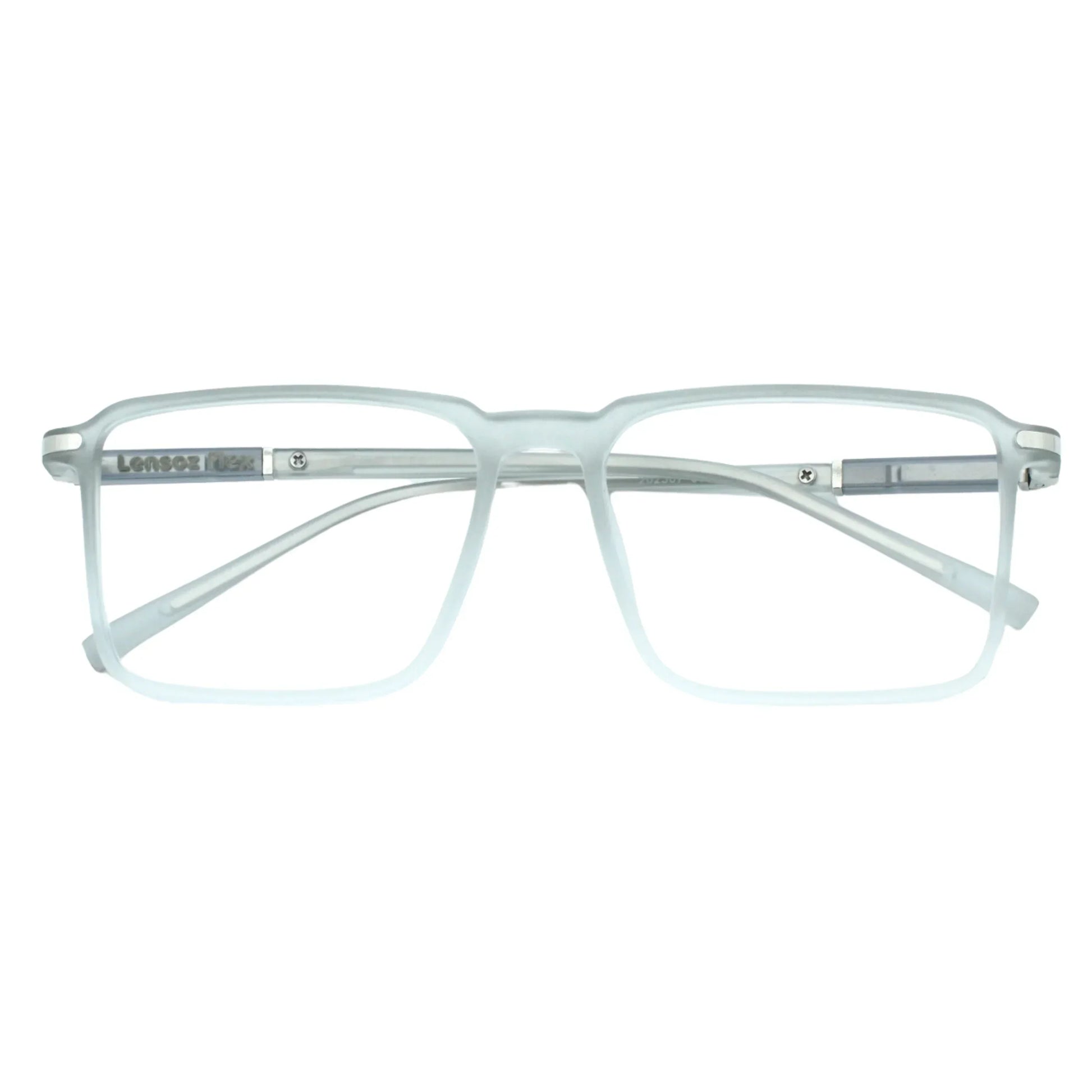 Lensoz Flex Rectangle Eyeglasses | Stylish & blue light protection - Lensoz.com