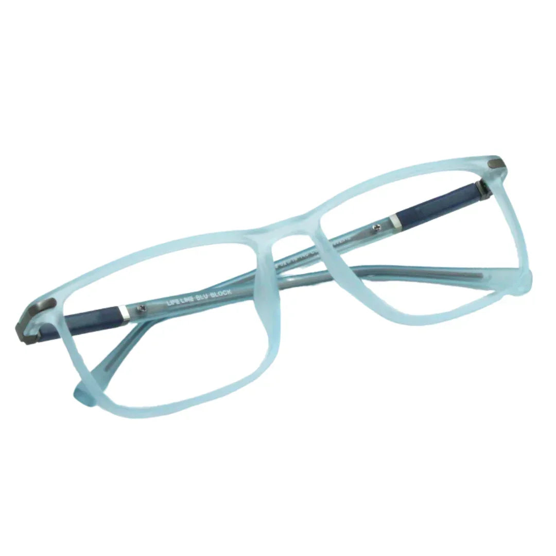 Lensoz Flex Rectangle 4 Blue Cut Computer Glasses - Lensoz.com