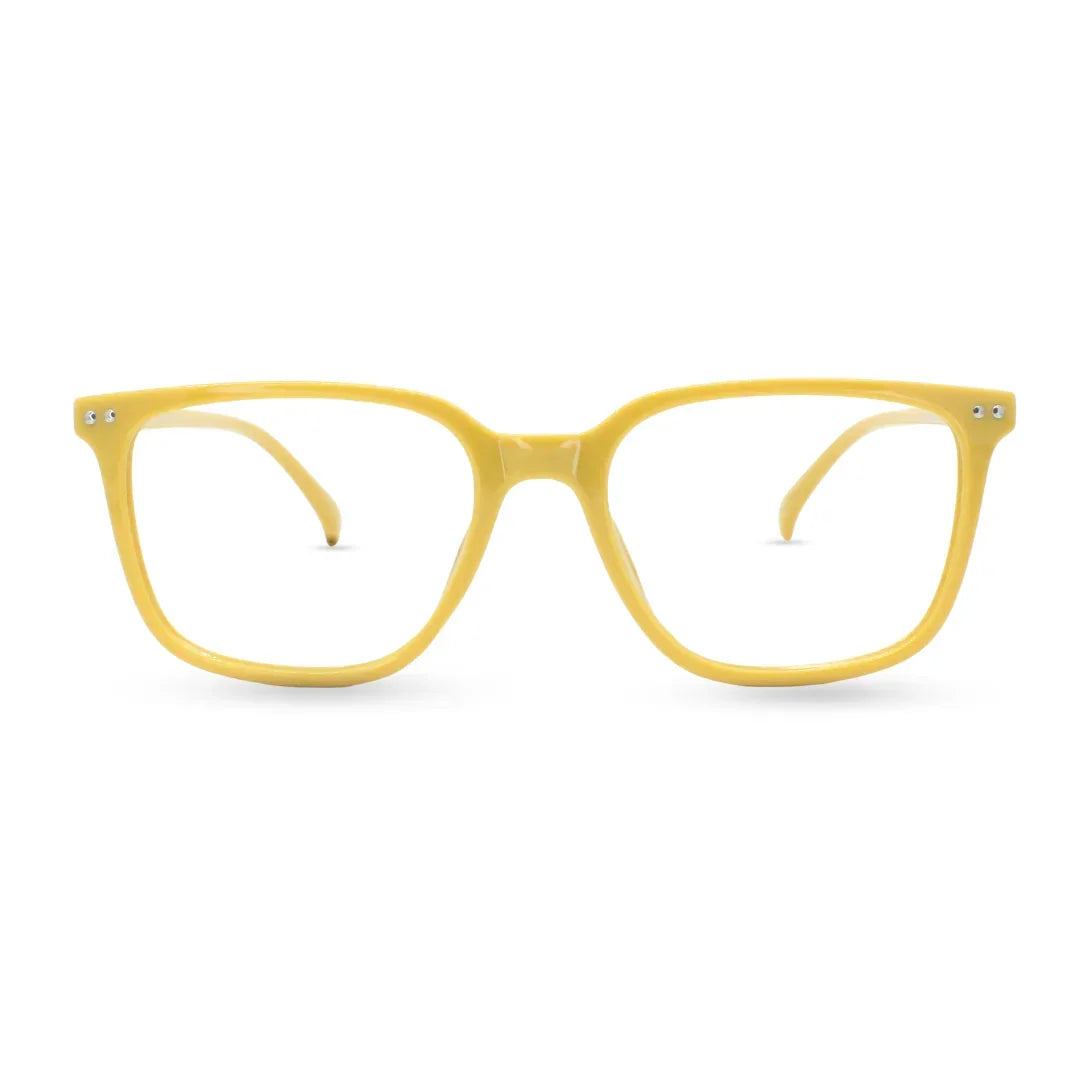 Aura Salttek Square Blue Cut Glasses – Unisex - Lensoz.com