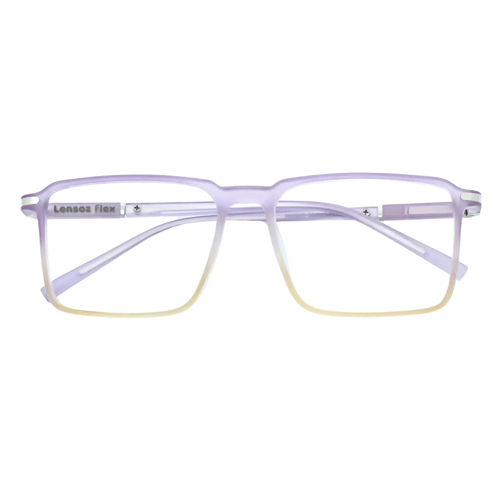 Lensoz Flex Rectangle Eyeglasses | Stylish & blue light protection - Lensoz.com