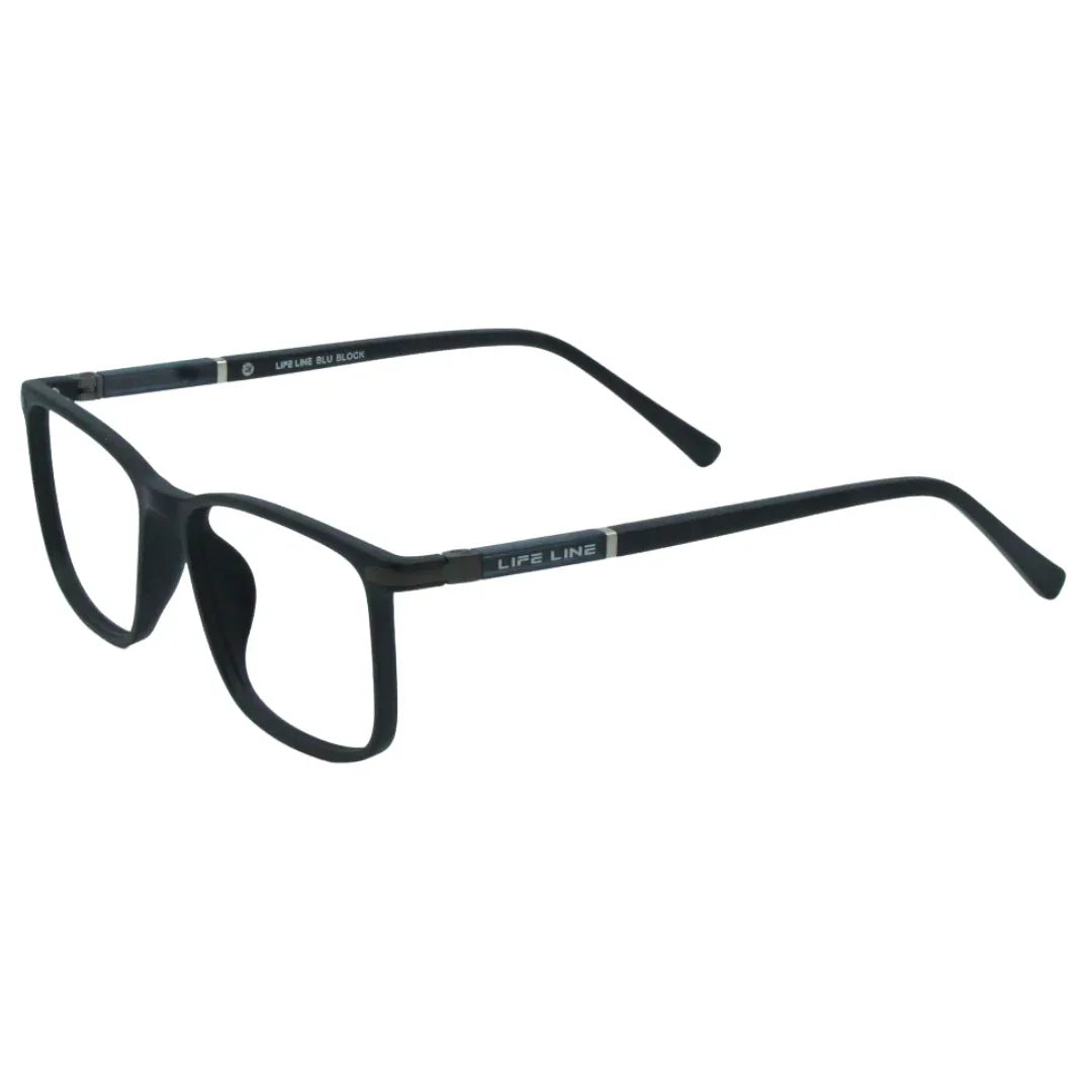 Lensoz Flex Rectangle 4 Blue Cut Computer Glasses - Lensoz.com