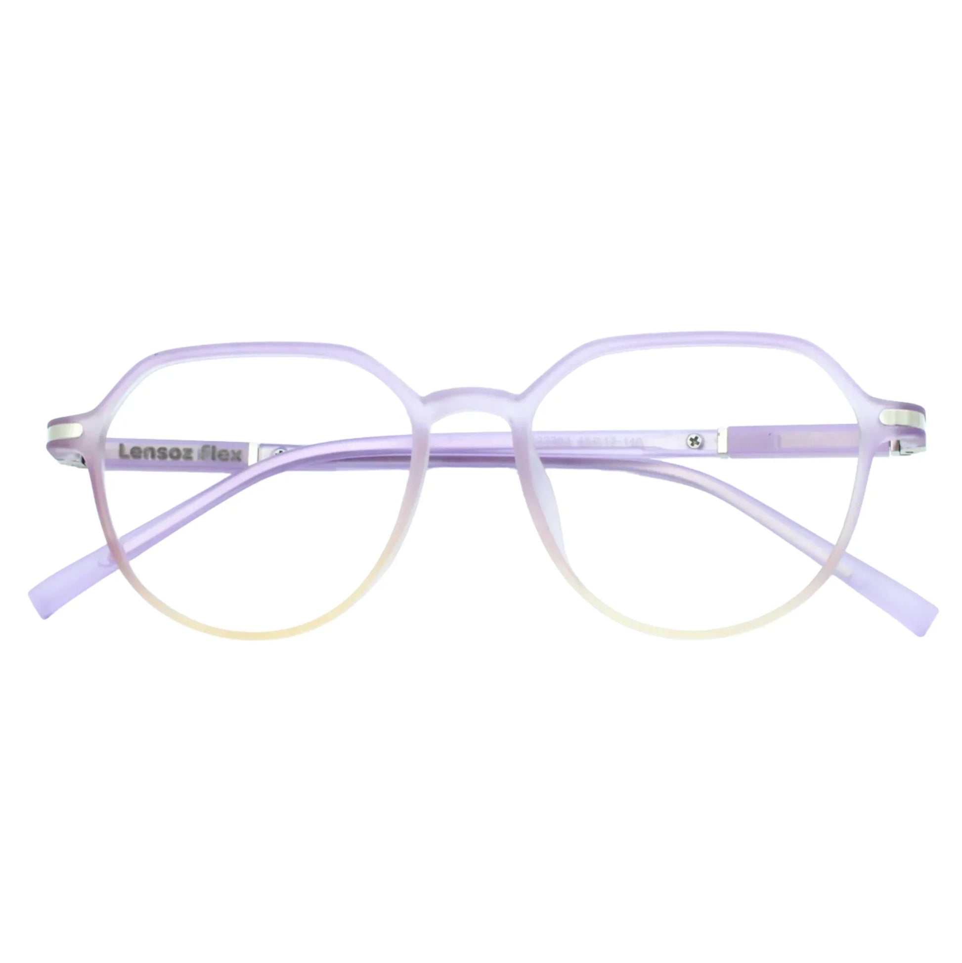 Flex Geometric O Blue Cut Computer Glasses – Men | Lensoz - Lensoz.com