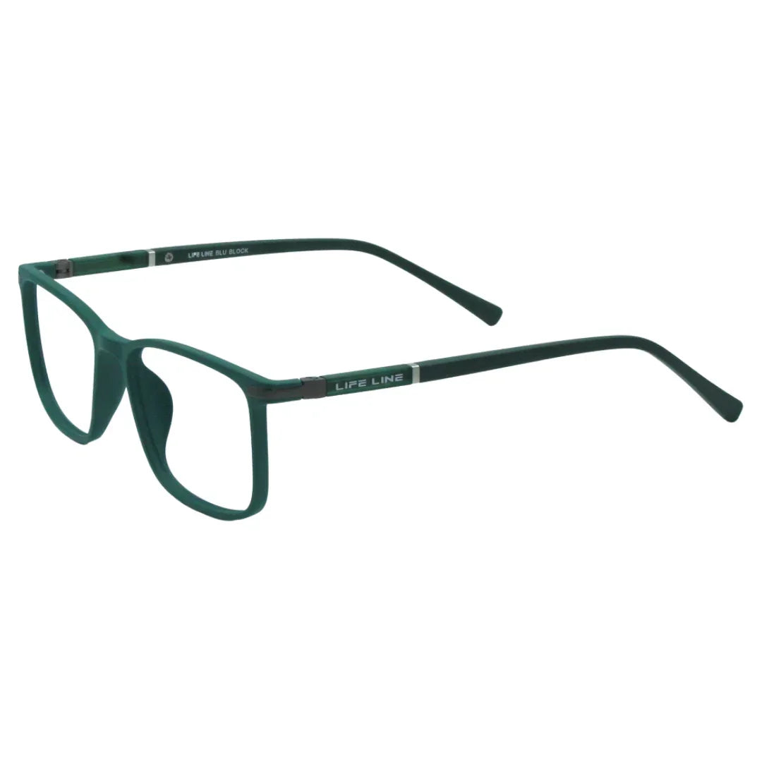 Lensoz Flex Rectangle 4 Blue Cut Computer Glasses - Lensoz.com