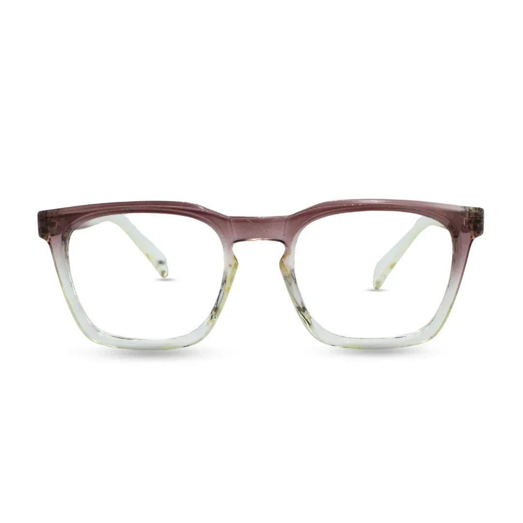Aura Z Square Blue Cut Glasses – Unisex | Lensoz - Lensoz.com