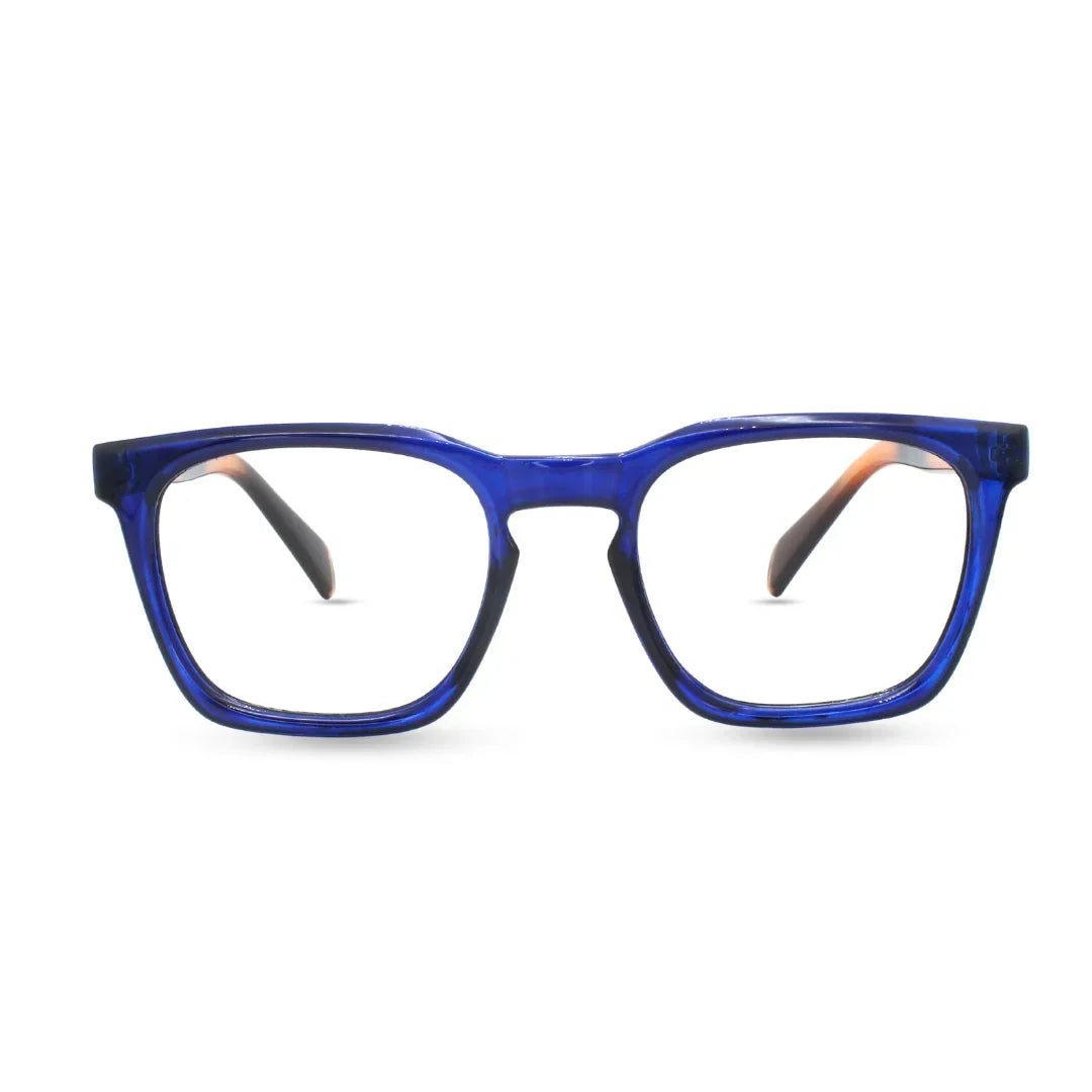 Aura Z Square Blue Cut Glasses – Unisex | Lensoz - Lensoz.com