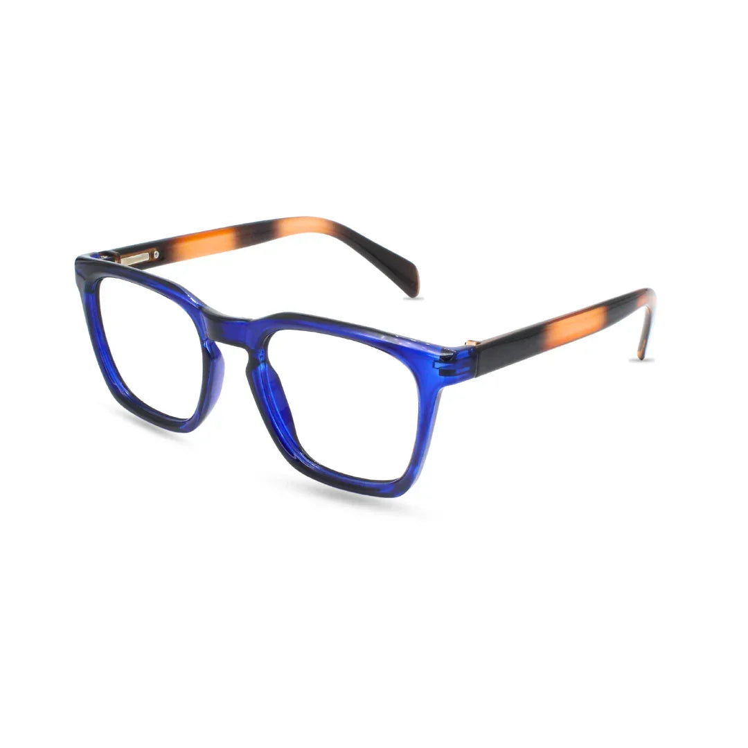 Aura Z Square Blue Cut Glasses – Unisex | Lensoz - Lensoz.com