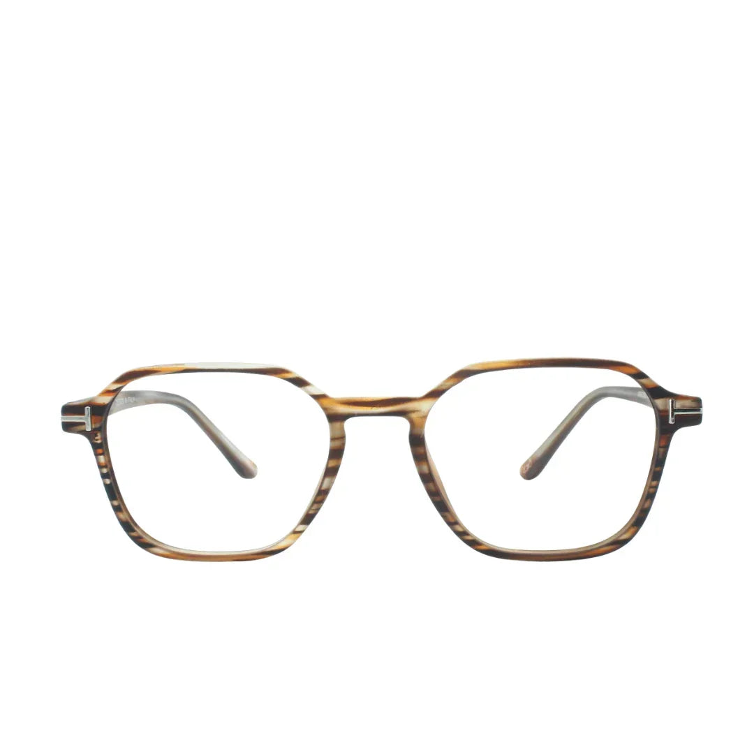 Lensoz Flex Geometric 2 Blue Cut Computer Glasses - Lensoz.com