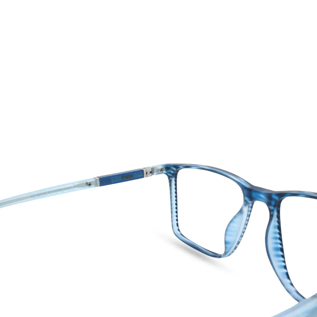 Lensoz Flex Rectangle Z Blue Cut Computer Glasses - Lensoz.com