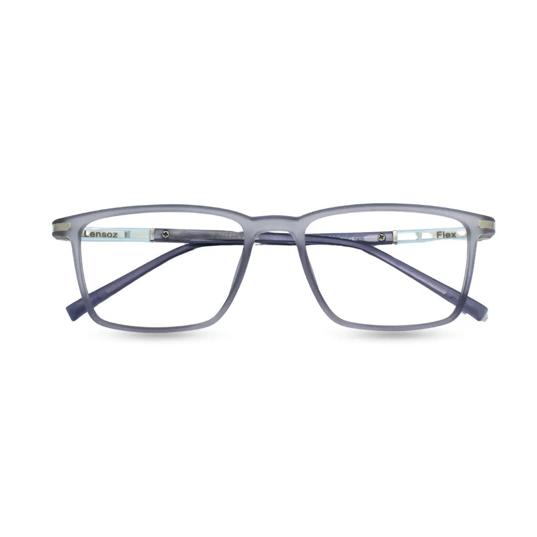 Lensoz Flex Rectangle Z Blue Cut Computer Glasses - Lensoz.com