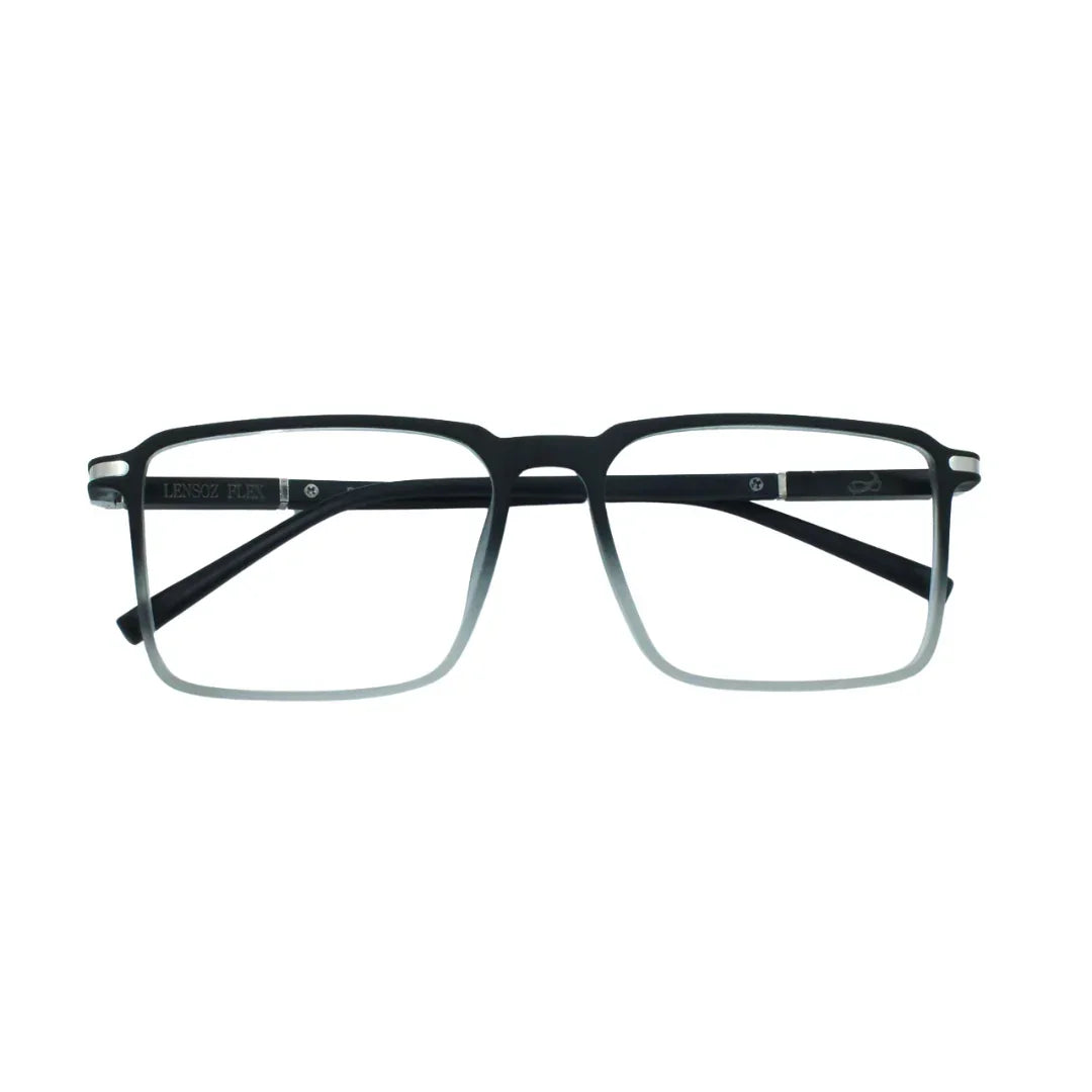 Lensoz Flex Rectangle Eyeglasses | Stylish & blue light protection - Lensoz.com
