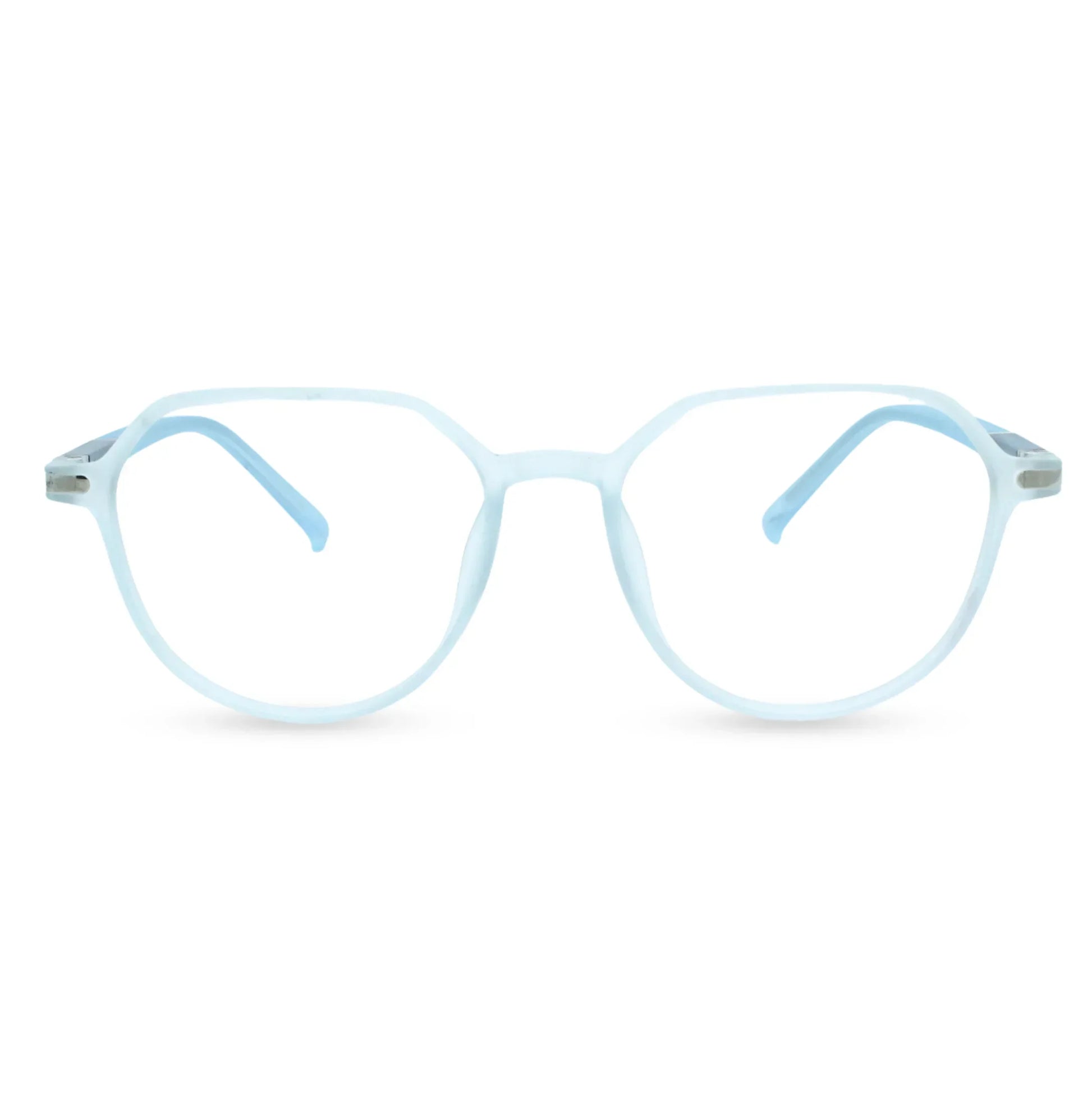 Flex Geometric O Blue Cut Computer Glasses – Men | Lensoz - Lensoz.com
