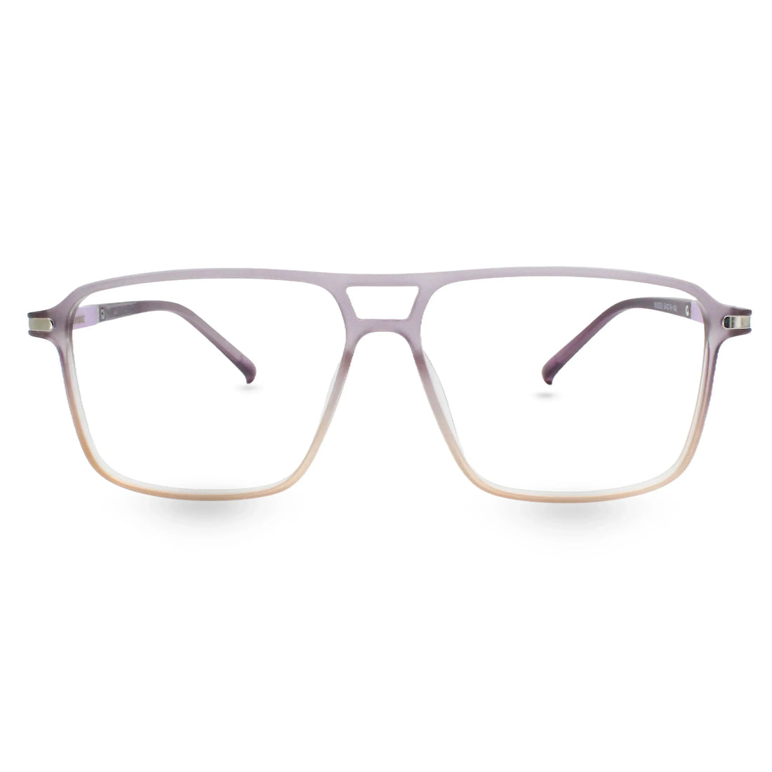 Flex Square Double Bridge | Blue Cut Flex Glasses - Lensoz.com