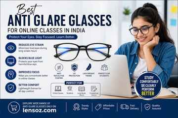 Best Anti Glare Glasses for Online Classes in India