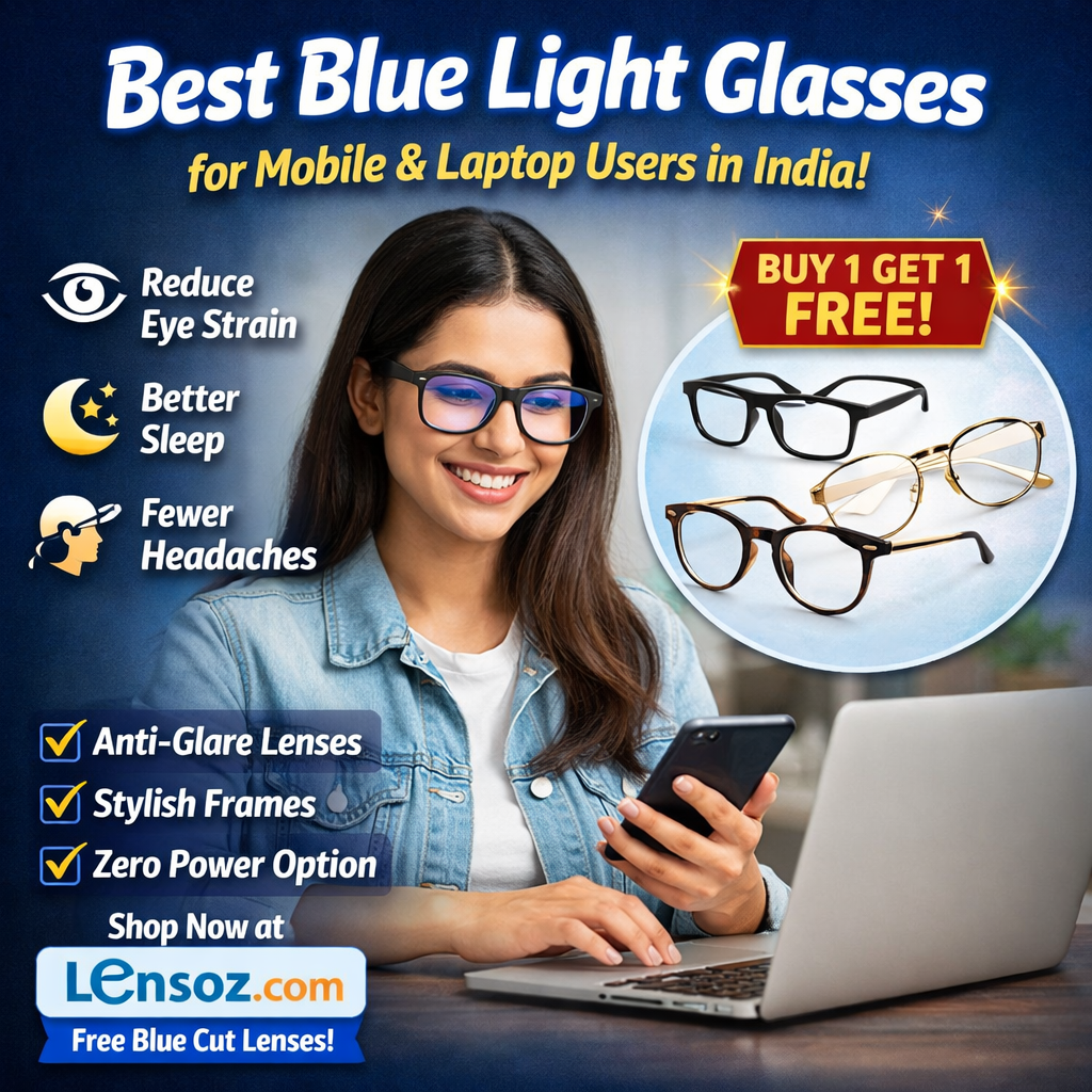 Best Blue Light Glasses for Mobile and Laptop Users in India (2026 Gui