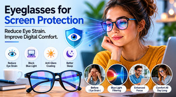 Eyeglasses for Screen Protection: Reduce Eye Strain and Improve Digital Comfort