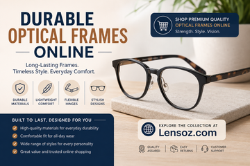 Durable Optical Frames Online: Find Long-Lasting Style and Comfort