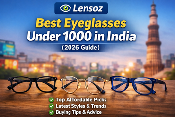 Best Eyeglasses Under 1000 in India (2026 Guide) | Lensoz