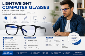 Lightweight Computer Glasses: The Perfect Choice for Daily Screen Use