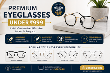 Premium Eyeglasses Under 999 – Affordable Style for Everyone