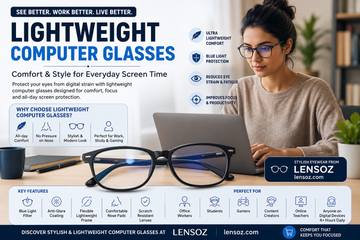 Lightweight Computer Glasses: Comfort & Style for Everyday Screen Time