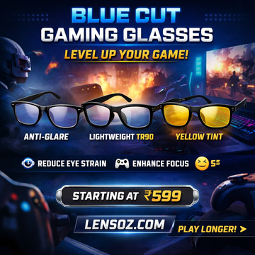 Blue Cut Glasses for Gaming in India