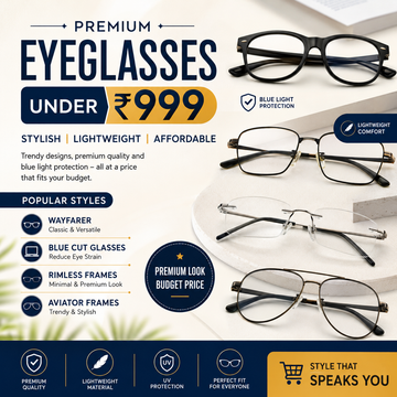 Premium Eyeglasses Under 999