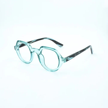 Aura geometric eyeglasses