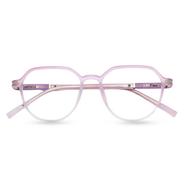 Flex geometric eyeglasses