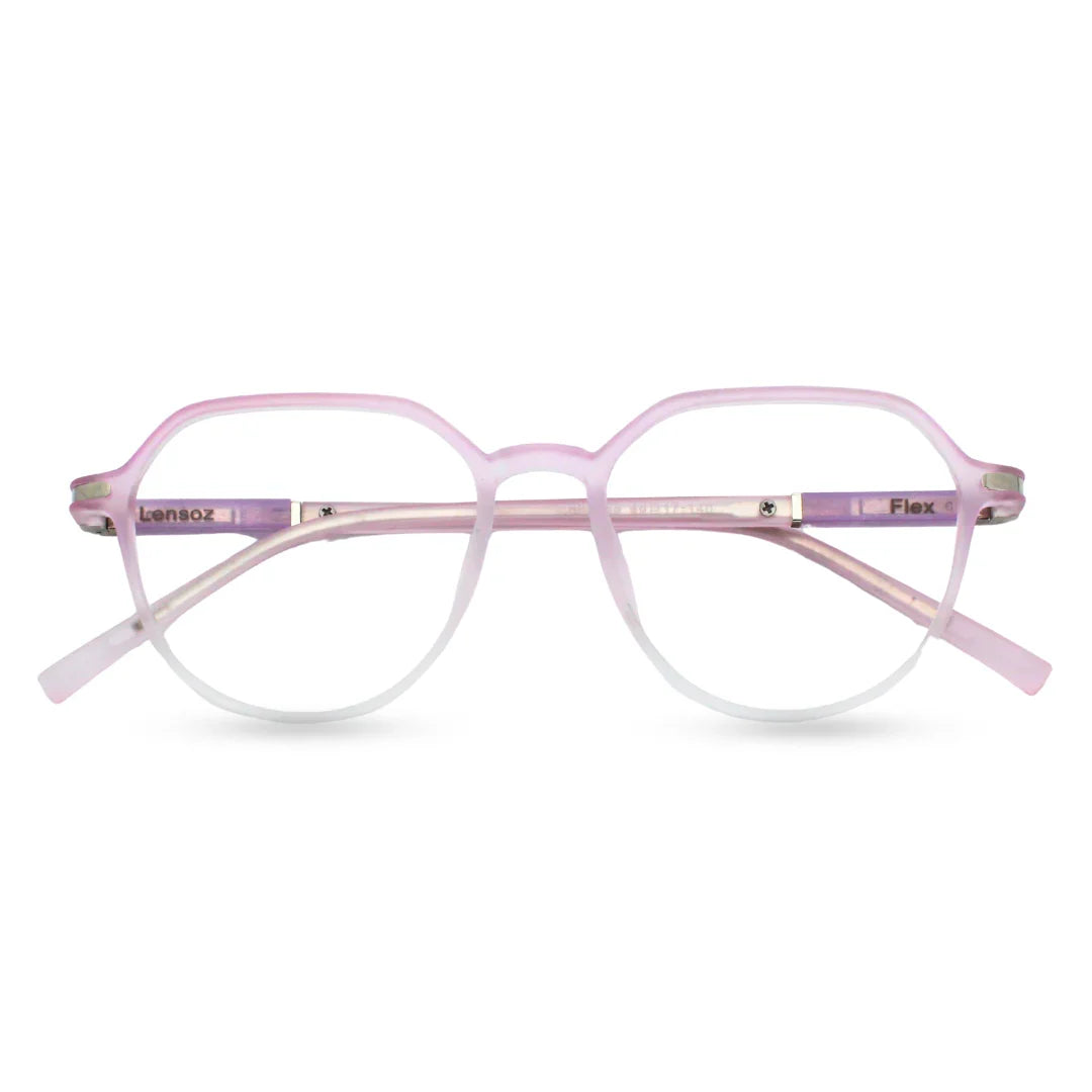 Flex geometric eyeglasses