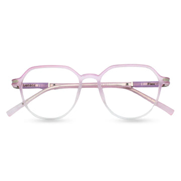 Flex geometric eyeglasses