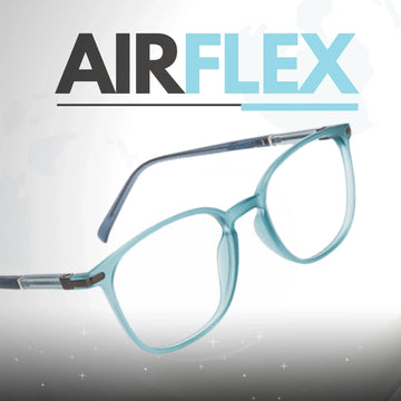 Lensoz Flex Eyeglasses | Lightweight Stylish Blue Cut Flex Glasses