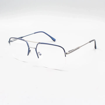 Elite X Half Rim 5 – Blue Cut Power & Zero Power Glasses - Lensoz.com