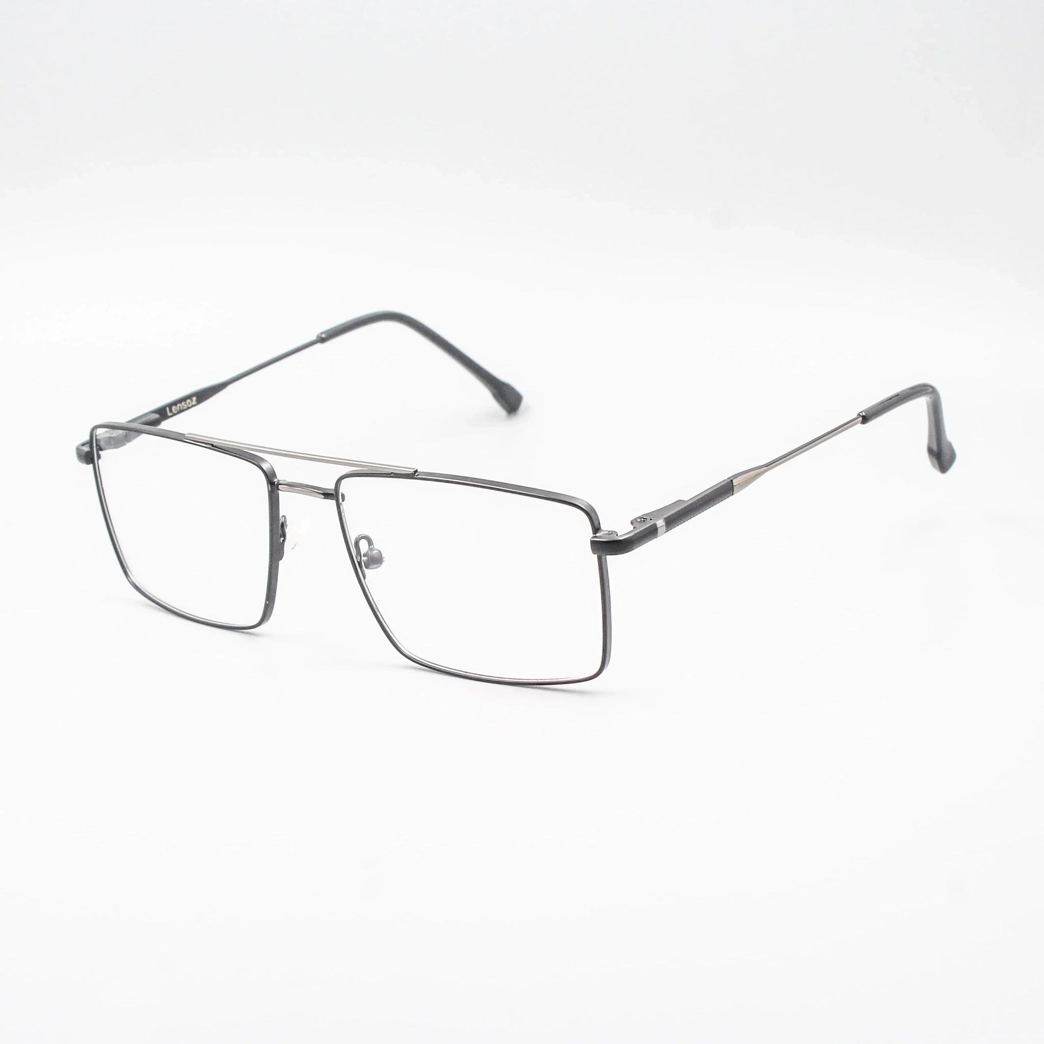 Elite X Rectangle 2 – Blue Cut Power & Zero Power Glasses - Lensoz.com