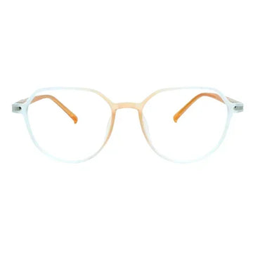 Flex Geometric O Blue Cut Computer Glasses – Men | Lensoz - Lensoz.com