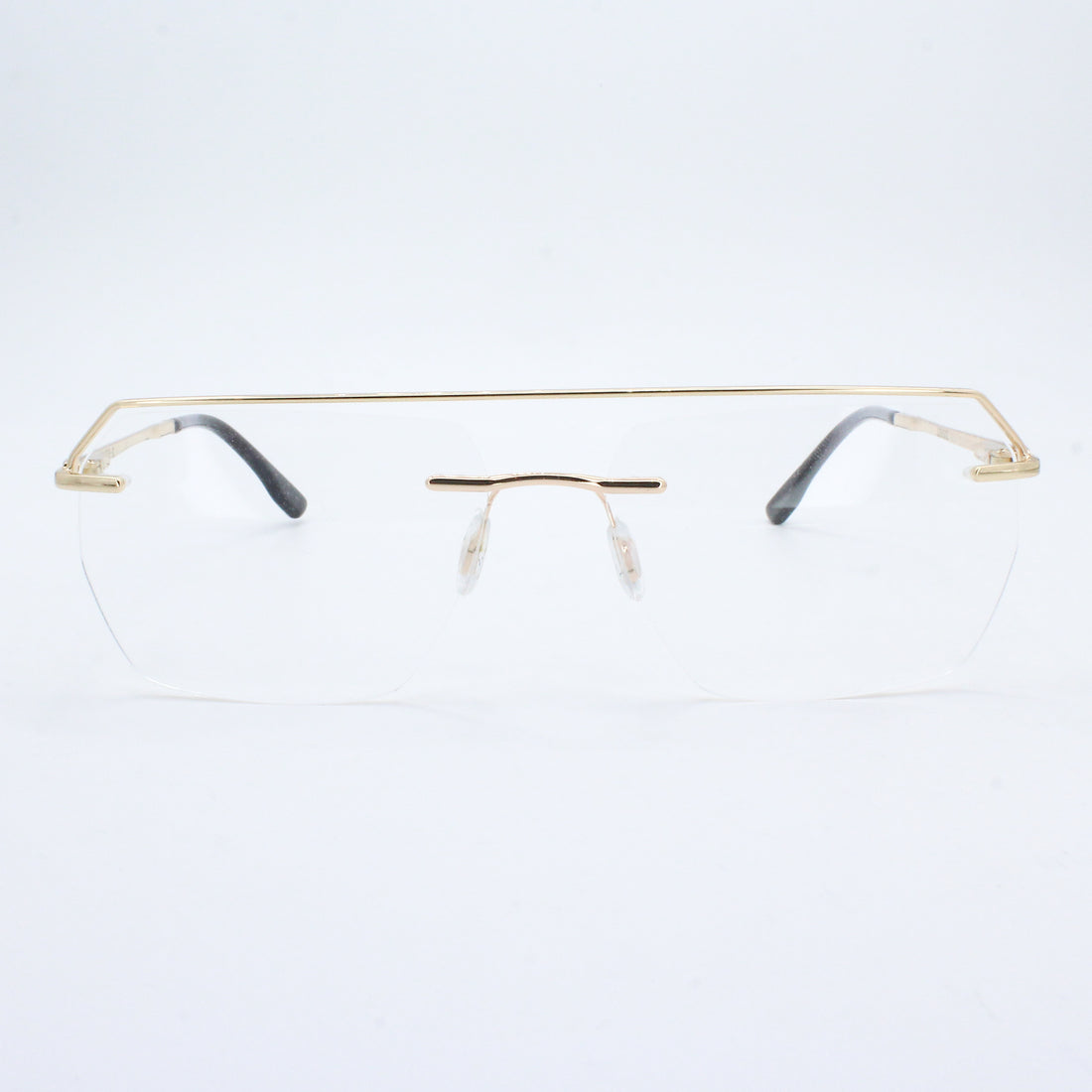 Lensoz: Elite X Luxe Rimless Geometric