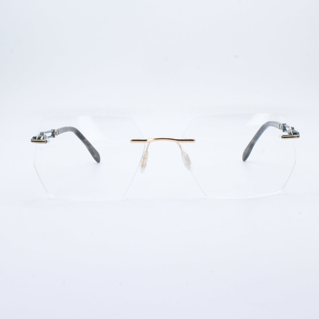 Lensoz: Elite X Luxe Rimless Geometric 4