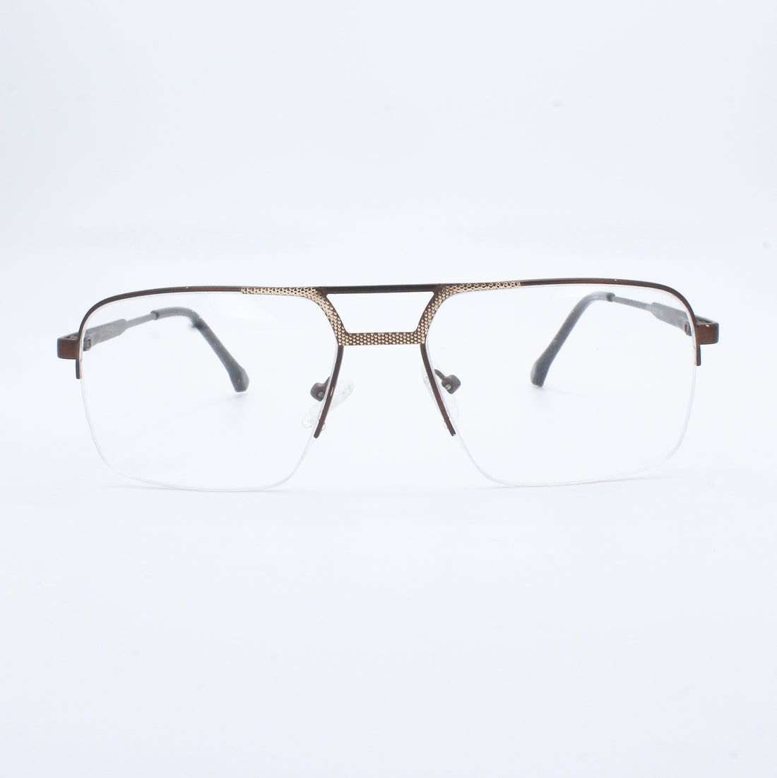 Lensoz: Elite X Luxe Half Rim Rectangle