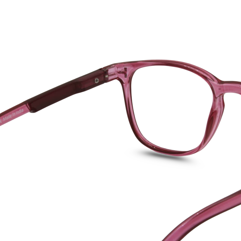 transparent dark pink